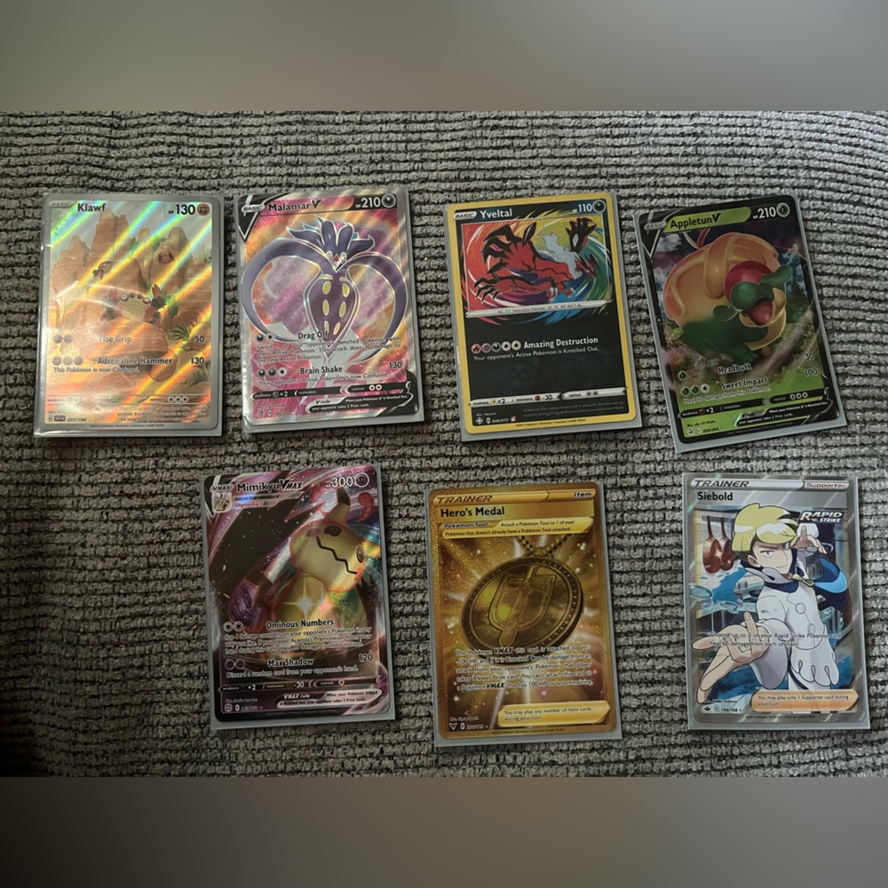 Pokémon card bundle- 15 rare cards